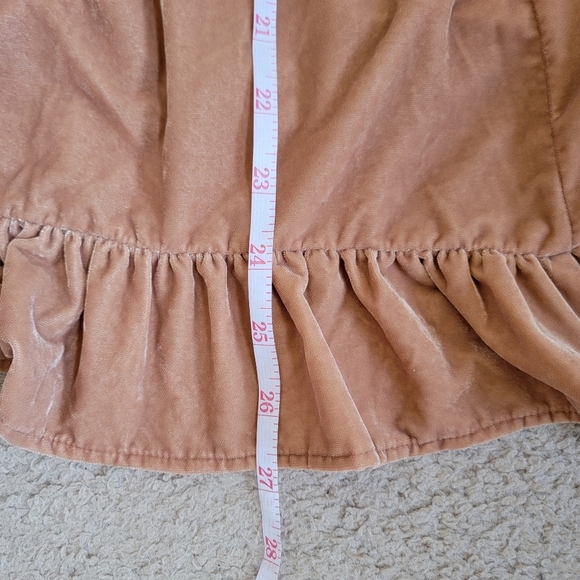 Free People Mini Dress in Light Brown - Picture 7 of 8